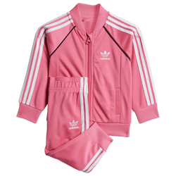 Bebes Tracksuits - adidas Adicolor Sst Track Suit - Pink Fusion-Pink Fusion