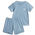 adidas Shorts Tee Set - Bebes Tracksuits Tactile Blue-Tactile Blue