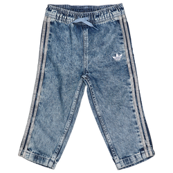 Baby Pants - adidas Firebird Denim - Worn Blue Denim-Worn Blue Denim