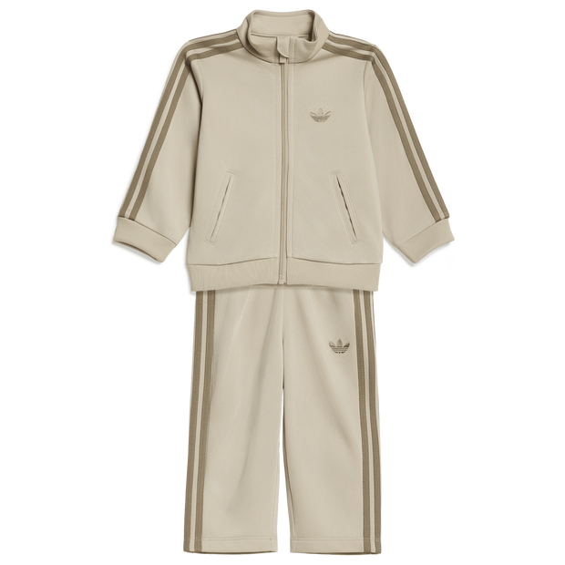 Adidas Firebird Neonato - Tute da ginnastica Marrone - Taglia 57 - 62 CM - Poly Tricot