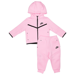 Baby Tracksuits - Nike Tech Fleece - Pink Rise-Pink Rise