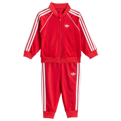 Neonati e piccoli Tracksuits - adidas Sst Tracksuit - Better Scarlet-Better Scarlet
