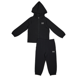 Baby Tracksuits - Under Armour Rival Woven - Black-White