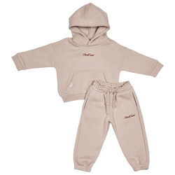 Baby Hoodies - Street Cartel Immortal - Ash Grey-Latte