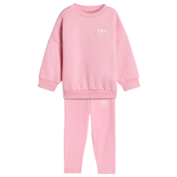 Bebés Tracksuits - adidas Oversized Crew Leggings Set - Light Pink-Light Pink