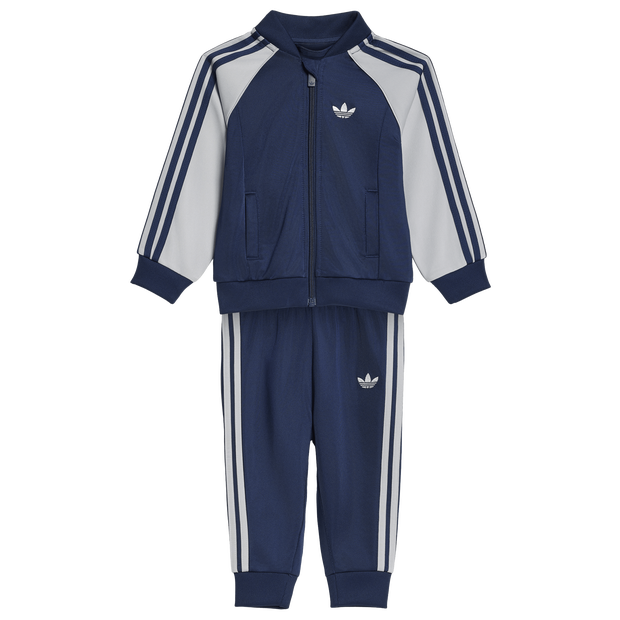 Adidas Sst Tracksuit Unisex Tracksuits - Blue - Size 0 - 3 Months - Poly Mesh