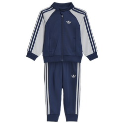 Neonati e piccoli Tracksuits - adidas Sst Tracksuit - Night Indigo-Grey Two