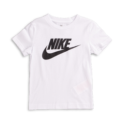 Pre School T-Shirts - Nike Futura  Shortsleeve - White-White