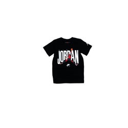 Pre School T-Shirts - Jordan Jordan - Black-Black