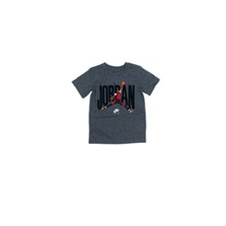 Pre School T-Shirts - Jordan Jordan - Carbon Heather-Carbon Heather