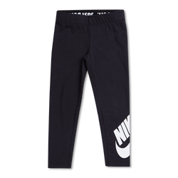 Pre School Leggings - Nike Girls Lega See Tight - Black-Black