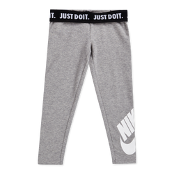 Pre School Leggings - Nike Leg A See Core - Dark Grey Heather-White