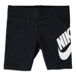 Pre School Shorts - Nike Girls Sportswear Hbr Bikeshort - Black-Black