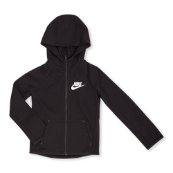 Pre School Hoodies - Nike Tech Fleece Full Zip - Black-Black-Black