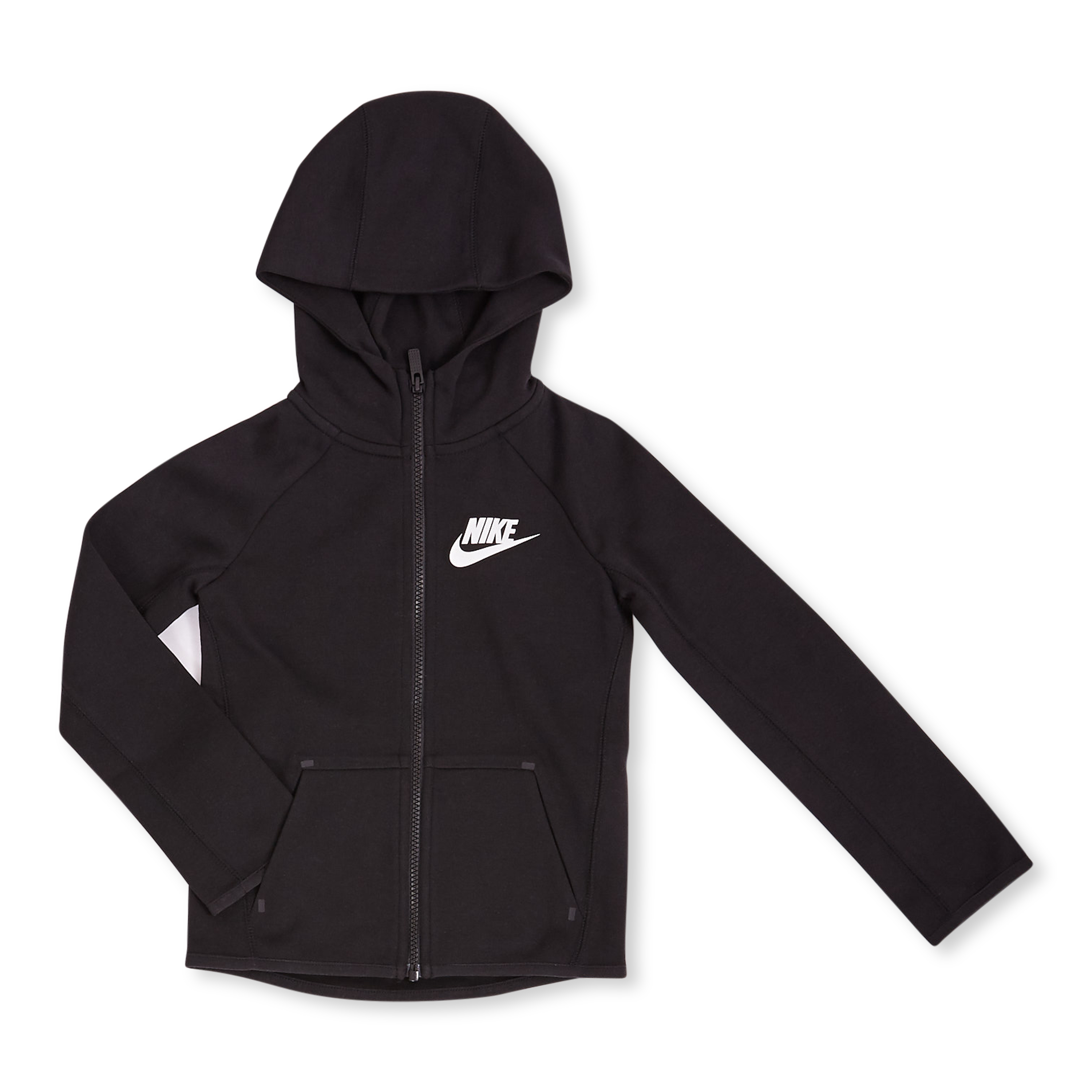 nike tech fleece zip through hoodie