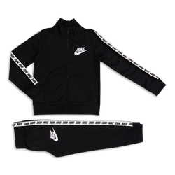 Pre School Tracksuits - Nike Taping - Black-White-Black