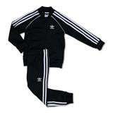 Black-Black-White - ADI-L SUPERSTAR TRK SUIT BLK/WHT