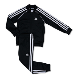Pre School Tracksuits - adidas Superstar - Black-Black-White