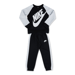 Pre School Tracksuits - Nike Futura - Black-Pure Platinum-White