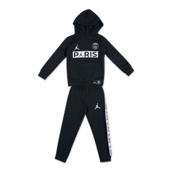 Pre School Tracksuits - Jordan X PSG - Black-Black-White