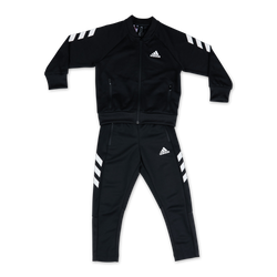 Grade School Tracksuits - adidas Performance XFG - Black-Black-White