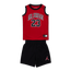 Nike Jordan Jersey Bb Short Set - Pre School Tracksuits Red-Black-White