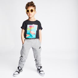 Pre School Pants - Nike Tech Fleece - Grey-Black-White