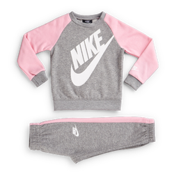 Pre School Tracksuits - Nike Futura - Grey-White-White