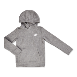Pre School Hoodies - Nike Club - Grey-White-White