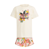Cream White-Multi-Hazy Rose