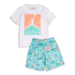 Pre School Tracksuits - Jordan All Over Print - Blue-Blue