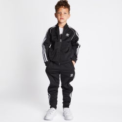 Maternelle Bodysuits - adidas Superstar Track Suit - Black-White