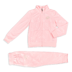 Pre School Tracksuits - Nike Girls Sportswear All Over Debossed Track - Arctic Punch-Arctic Punch