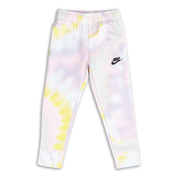 Nike Girls Sportswear Tie Dye Cuffed - Scuola materna Pantaloni