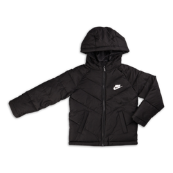 Pre School Jackets - Nike Club Filled Outerwear - Black-Black