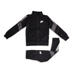 Pre School Tracksuits - Nike Boys Sportswear Elevated Trims Track - Black-Black