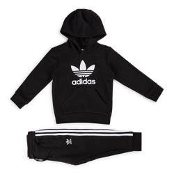 Maternelle Tracksuits - adidas Adicolor Hooded - Black-White