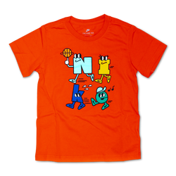 Pre School T-Shirts - Nike Graphic Gel - Chile Red-Chile Red