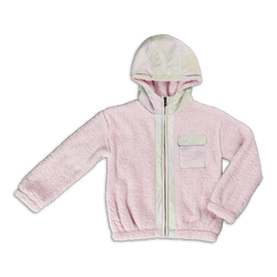 Pre School Jackets - Nike Girls Sportswear Tie Dye Lightweight - Pink Foam-Pink Foam
