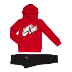 Pre School Tracksuits - Jordan Boys  Jumpman X Nike Hooded - Black-Black