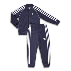 Pre School Tracksuits - adidas Superstar Track Suit - Shadow Navy-White