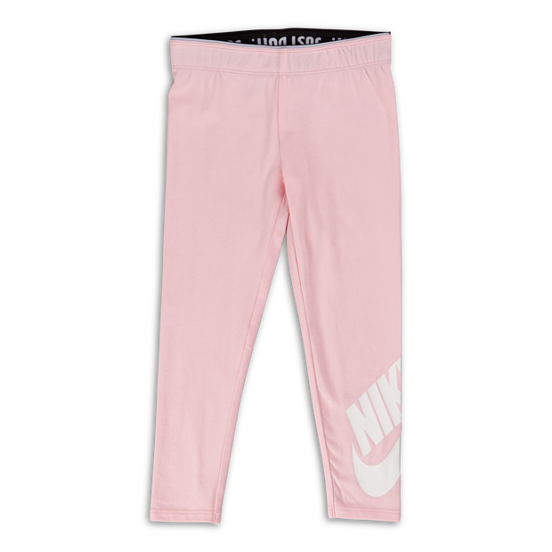 Nike Girls Sportswear Tight - voorschools Leggings - Pink - Katoen Jersey - Maat 92 - 98 cm - Foot Locker