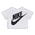 Nike Girls Club Boxy Shortsleeve Tee - Pre School T-Shirts White-White