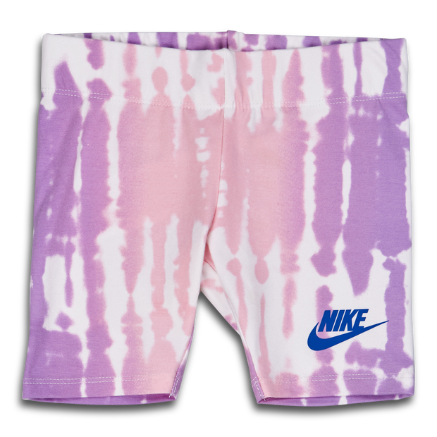 Nike Girls Club Tie Dye All Over Print Bikeshort - Scuola materna Shorts