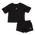 Jordan Girls Essentials  Summer Set - Pre School Tracksuits Black-Black
