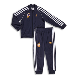 Pre School Tracksuits - adidas Kevin Lyons Superstar Track Suit - Shadow Navy-Shadow Navy