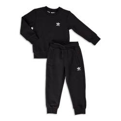 Pre School Tracksuits - adidas Adicolor  Crew Suit - Black-Black
