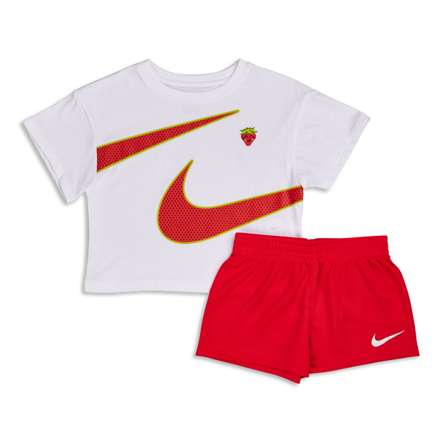 Nike Girls Sportswear Lil’fruits Summer Set - Pre School Tracksuits