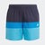 adidas Colorblock Swim Shorts - Vorschule Badebekleidung Shadow Navy-Sky Rush | 