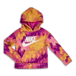 Scuola materna Hoodies - Nike Club Aop - Pink Foam-Pink Foam